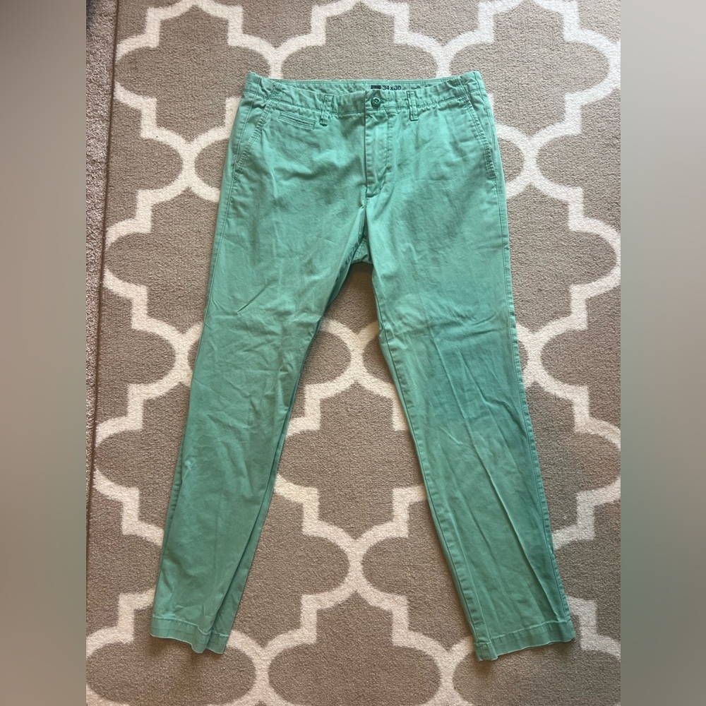 GAP Mint Green Chino Pants